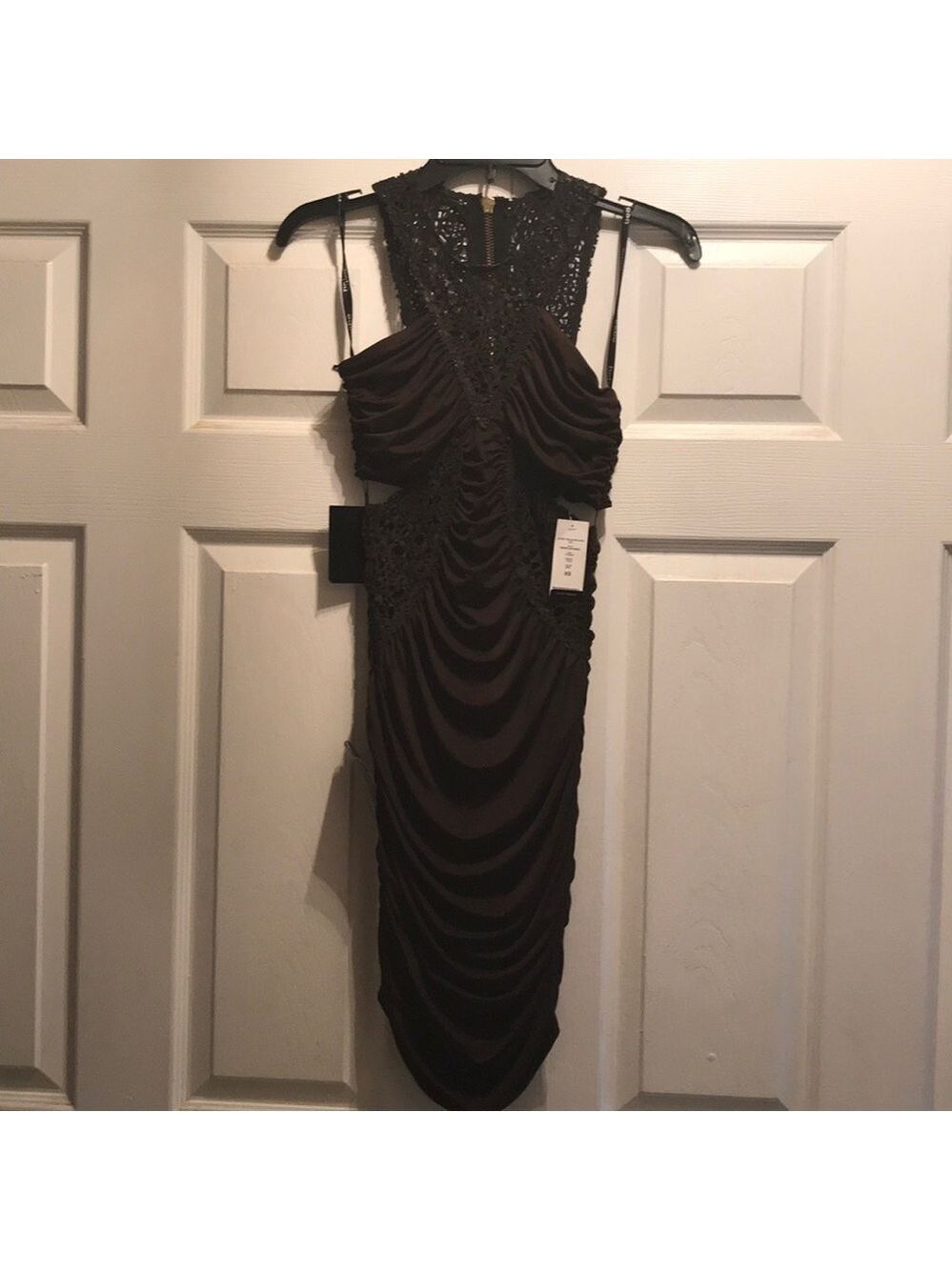 Bebe Kardashian super sexy dress